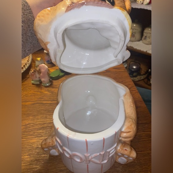 Teddy Bear Cookie Jar - Picture 4 of 4